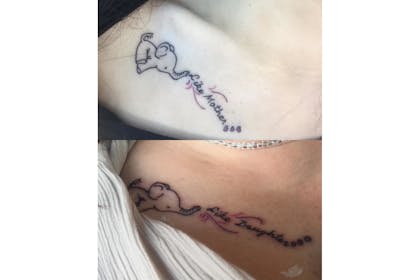 father and daughter matching tattoos tumblr