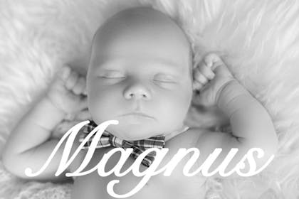 posh baby name Magnus