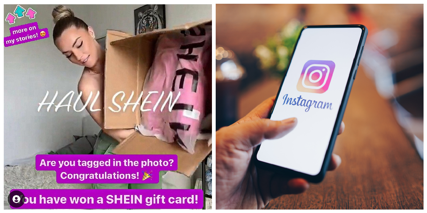 Instagram Warning As Users Bombarded By Shein Gift Card Scam - Netmums