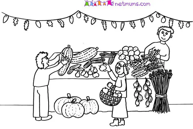Harvest Festival pictures to print off - Netmums