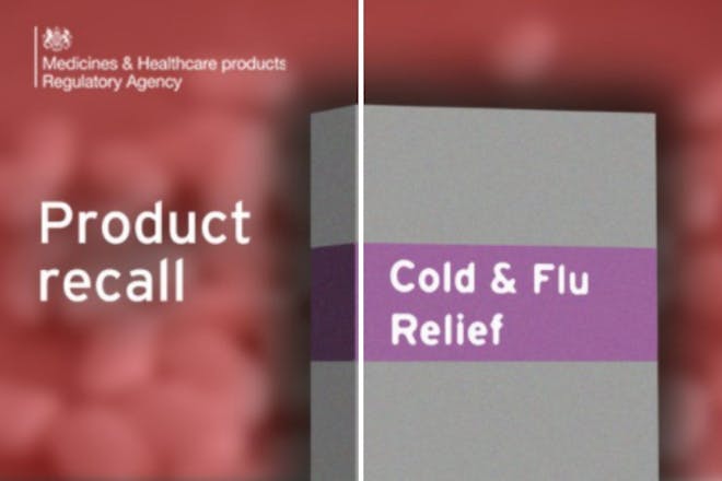 Product recall graphic
