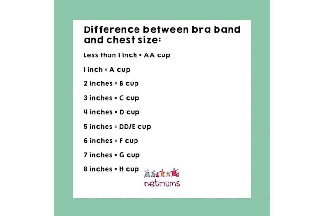How To Measure Your Bra Size - Netmums