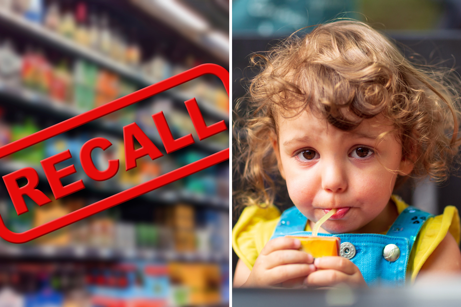 Kids juice boxes recalled over fears they contain METAL Netmums