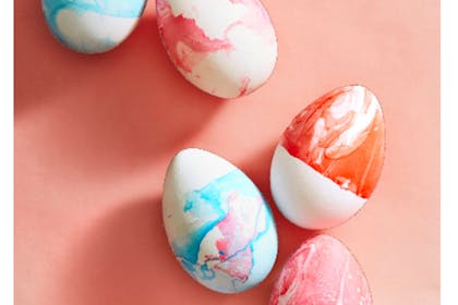 Marble effect eggs