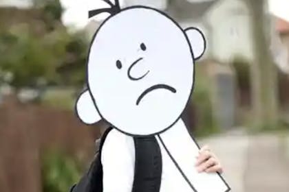 Diary of a Wimpy Kid adult costume for World Book Day
