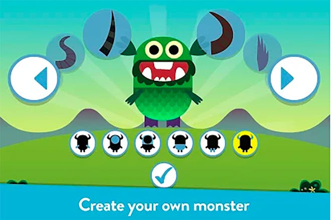Screenshot from Teach your Monster to Read