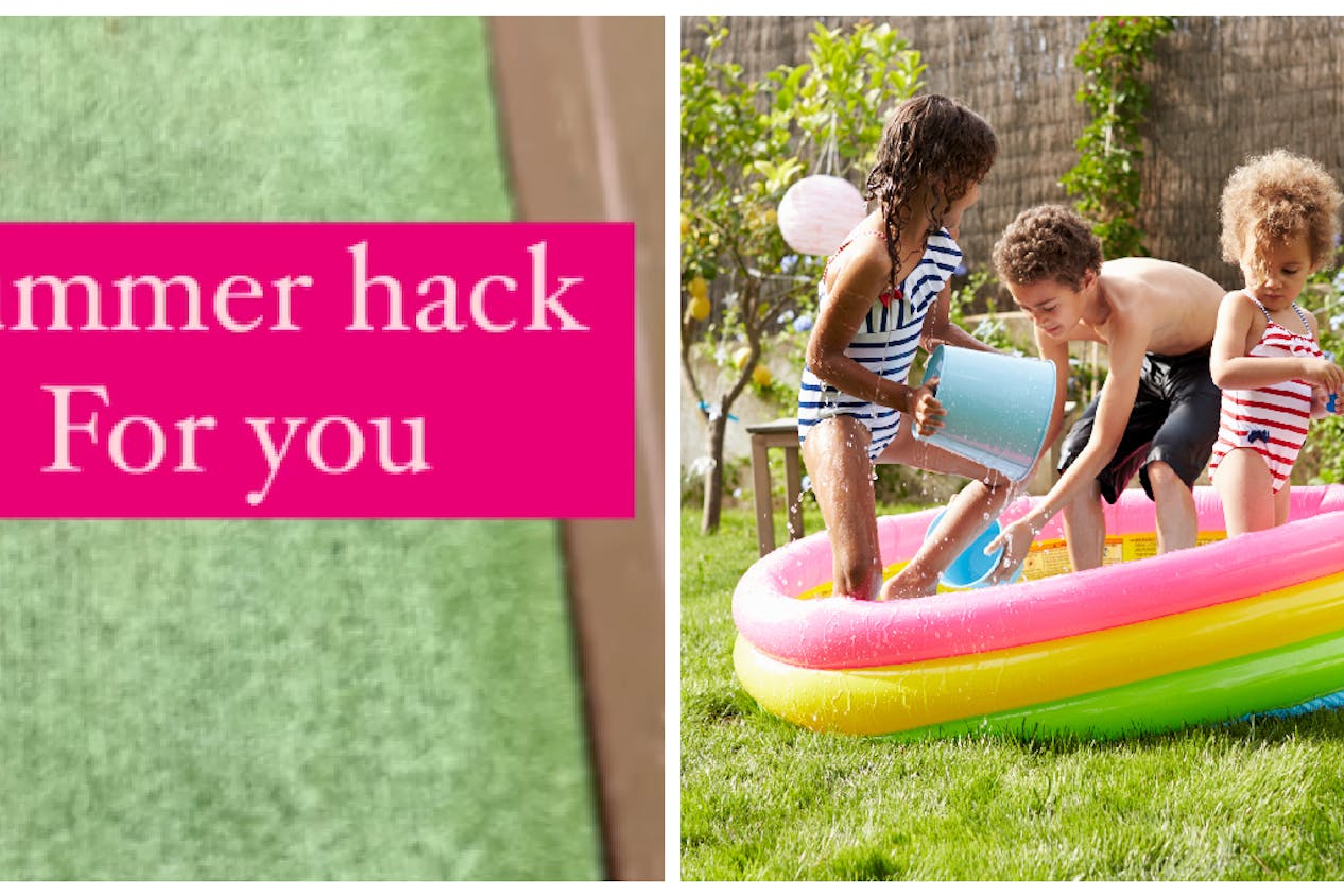 I'm a mom - my three-step hack for turning your kiddy pool into a