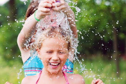 3. Water balloon dodgeball