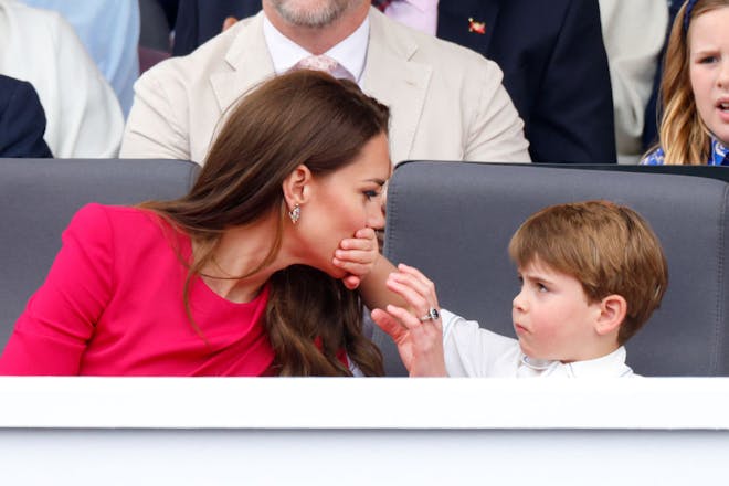Kate, Duchess of Cambridge and Prince Louis