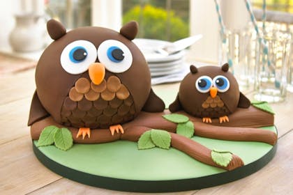 22. Owl cake