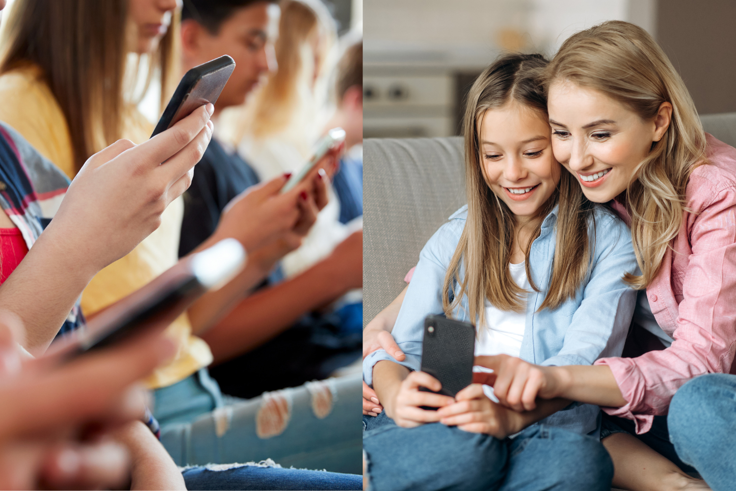 At what age should children be given a mobile and how can I keep them