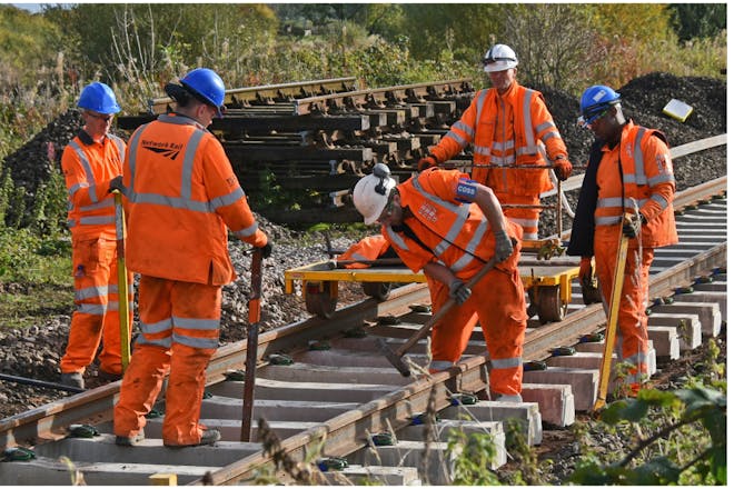 Network Rail often does maintenance during Easter 
