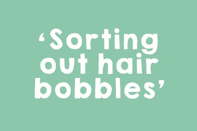 2. Hair bobble sorter