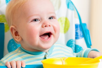 Weaning sign 5: Your baby watches you as you eat