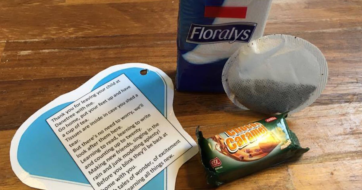 The Lovely Gift Teacher Handed To Parents of Reception Year Pupils