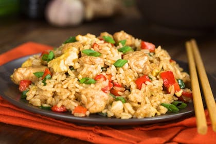 5. Cheat’s chicken fried rice