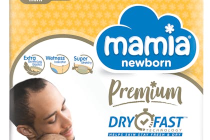 Aldi Mamia Newborn Premium Dry Fast 2 Mini Nappies 
