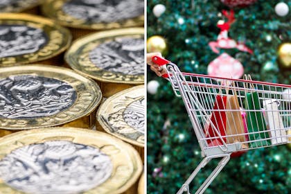 UK money / Christmas shopping