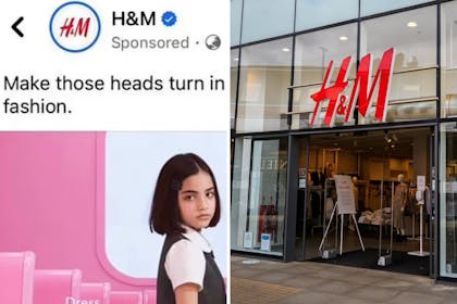 H&M removes 'controversial' advert which 'sexualises kids' and issues ...