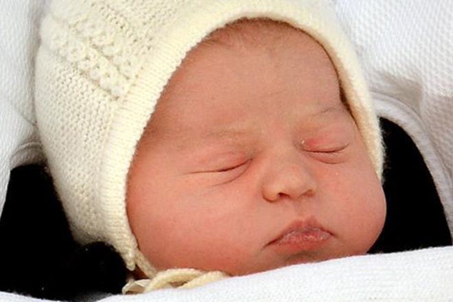 princess charlotte as baby