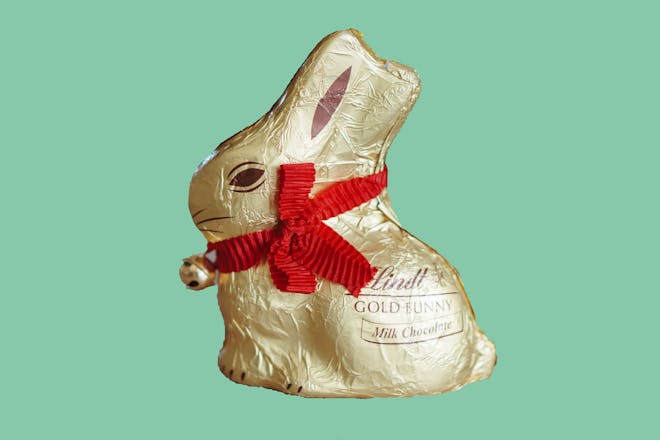 Lindt chocolate bunny