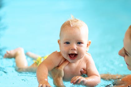 Top tips for taking your baby swimming