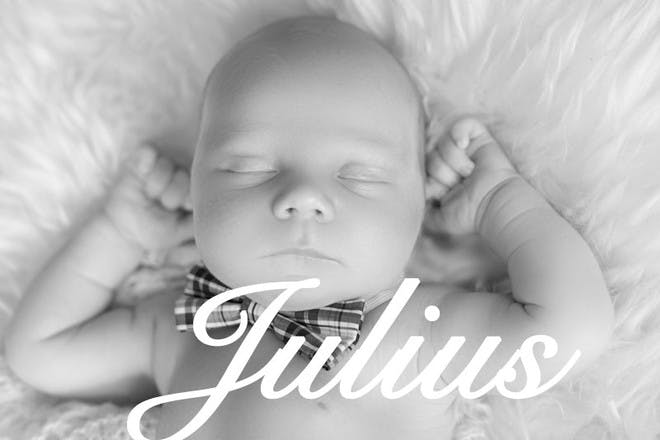 posh baby name Julius