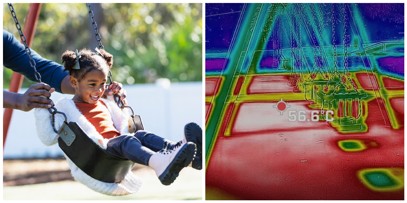 Playground Warning As Thermal Images Reveal Hidden Heatwave Danger ...