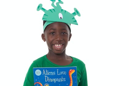 Aliens Love Dinopants costume