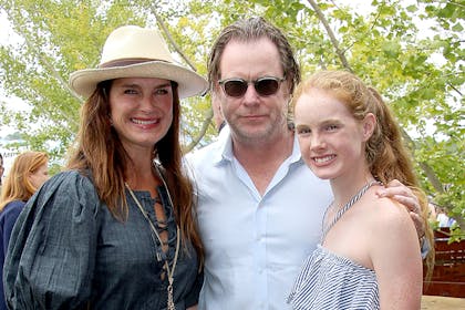 Brooke Shields family