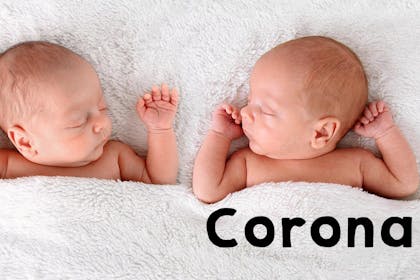 Corona baby name