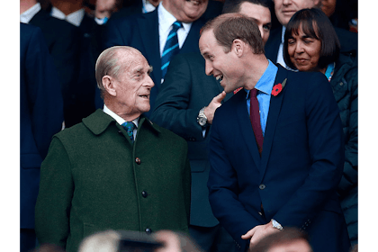 Prince Philip and William