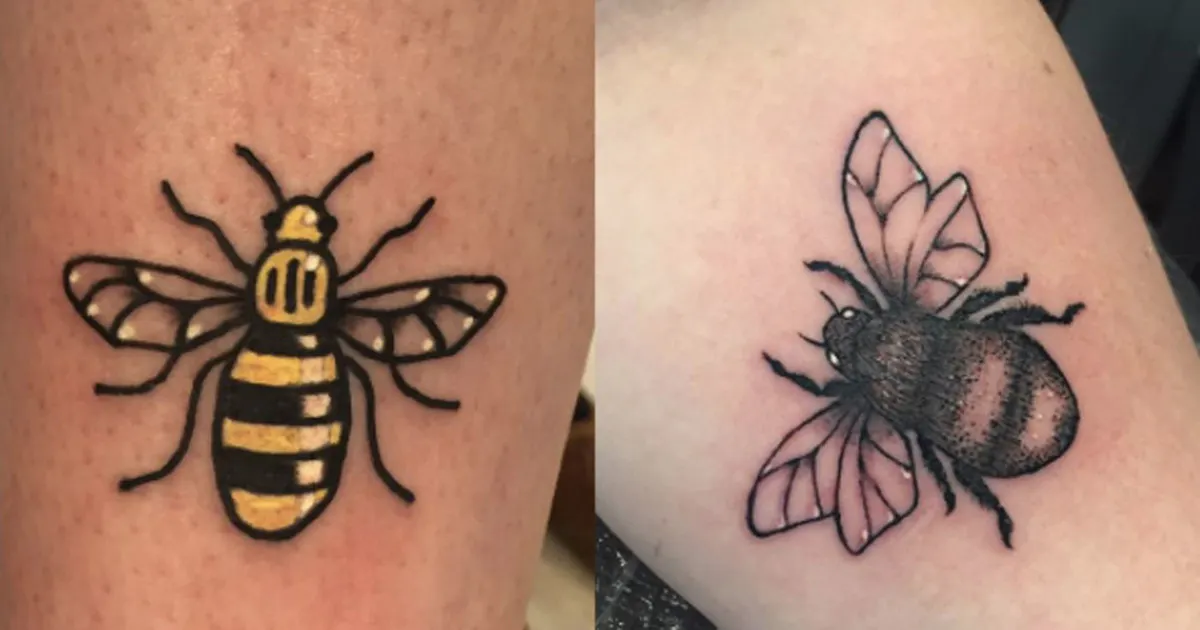 People Show Support For Manchester Terror Victims With Bee Tattoos Netmums