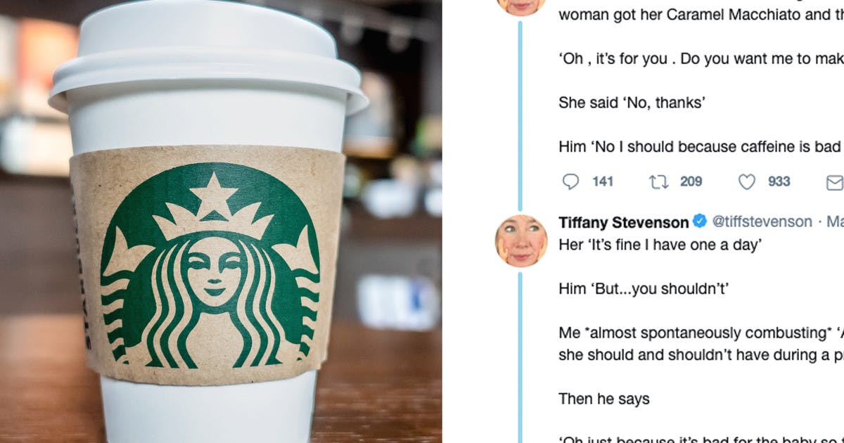 Starbucks Barista Called Out For Shaming Pregnant Woman - Netmums