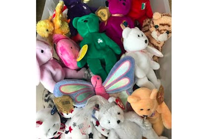 24. Sorting through your Beanie Baby collection