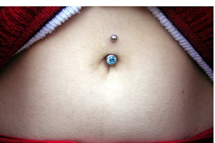 3. Getting your belly button pierced ...