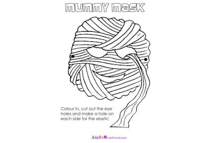 mummy mask print off