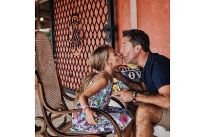 Gino D'Acampo and daughter