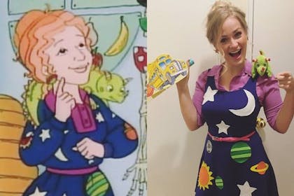 Ms Frizzle adult costume for World Book Day