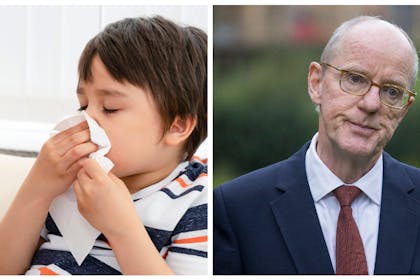 Child with cold / Nick Gibb MP