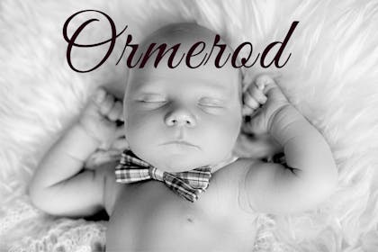 posh baby name Ormerod