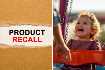 Product recall / child on swing