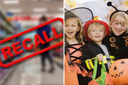 Product recall / children trick or treating