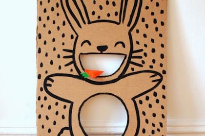 Cardboard bunny