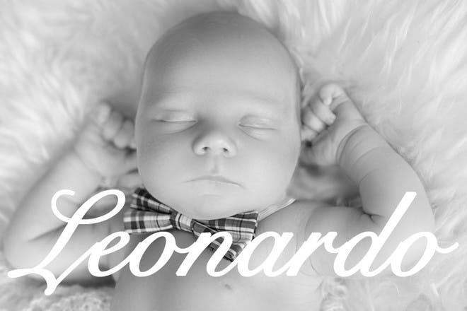 posh baby name Leonardo