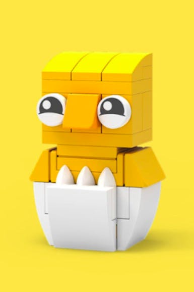 Free Lego Easter chick
