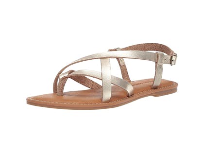Amazon Essentials Shogun Casual Strappy Sandal, Women's Flat Sandal