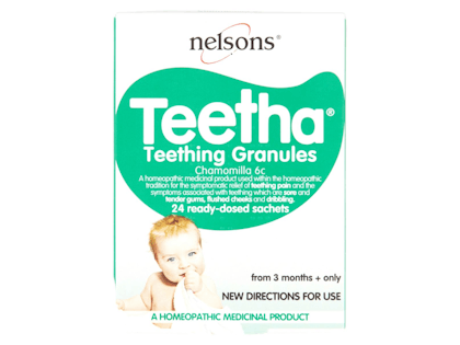 63. Nelsons Teetha Granules, £3.50