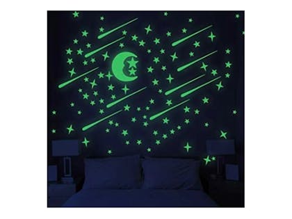5. Glow in the dark star and moon