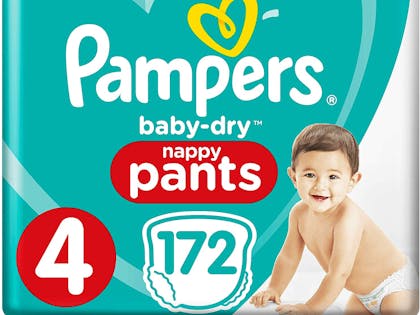 6. Pampers Baby-Dry Pants (172-pack)